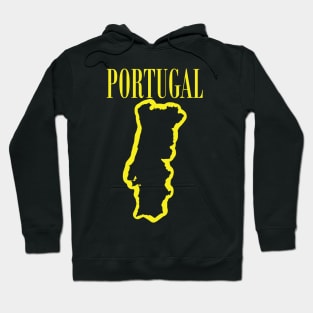 Vibrant Portugal: Unleash Your 90s Grunge Spirit! Hoodie